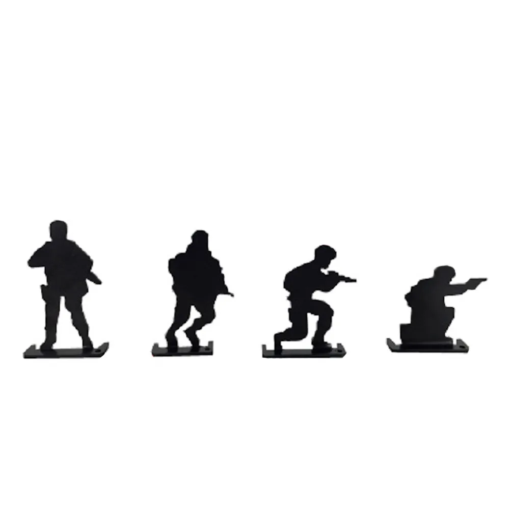 4 × Freestanding Metal Character Knock Down Target Kit Character Shooting Gallery Set Simulation Ornaments For Shooting Practice
4 × Freestanding Metal Character Knock Down Target Kit Character Shooting Gallery Set Simulation Ornaments For Shooting Practice