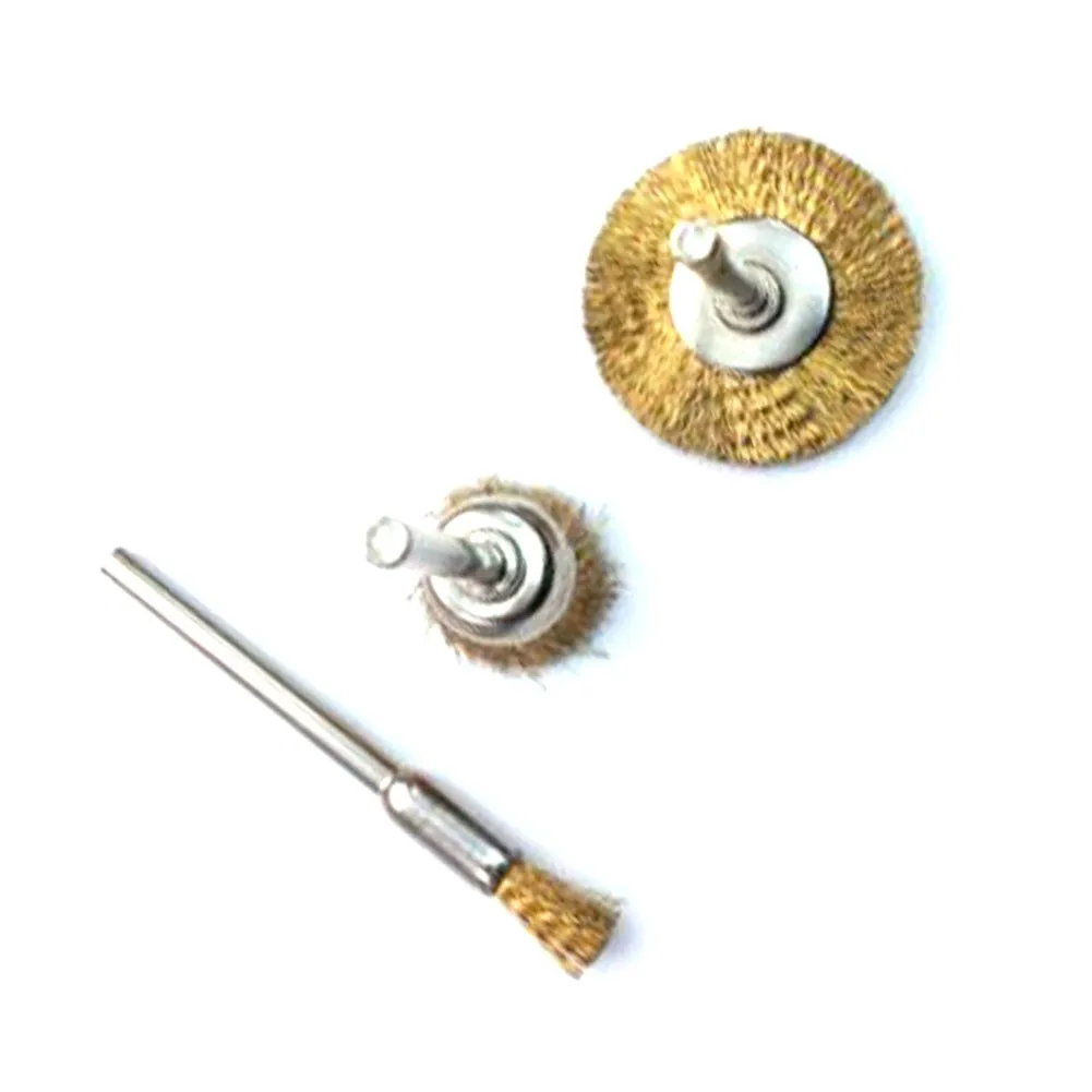 9 Pcs Copper Wire Brushes Cup Head Wheel Bits Rust Paint Removel Tools For Electric Grinder Accessories
9 Pcs Copper Wire Brushes Cup Head Wheel Bits Rust Paint Removel Tools For Electric Grinder Accessories