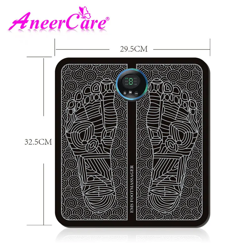 Drop Shipping Electric Foot Massager Tens EMS Foot Massage Fisioterapia Intelligent Pulse Acupuncture USB Charging Relieve Ache
Drop Shipping Electric Foot Massager Tens EMS Foot Massage Fisioterapia Intelligent Pulse Acupuncture USB Charging Relieve Ache
