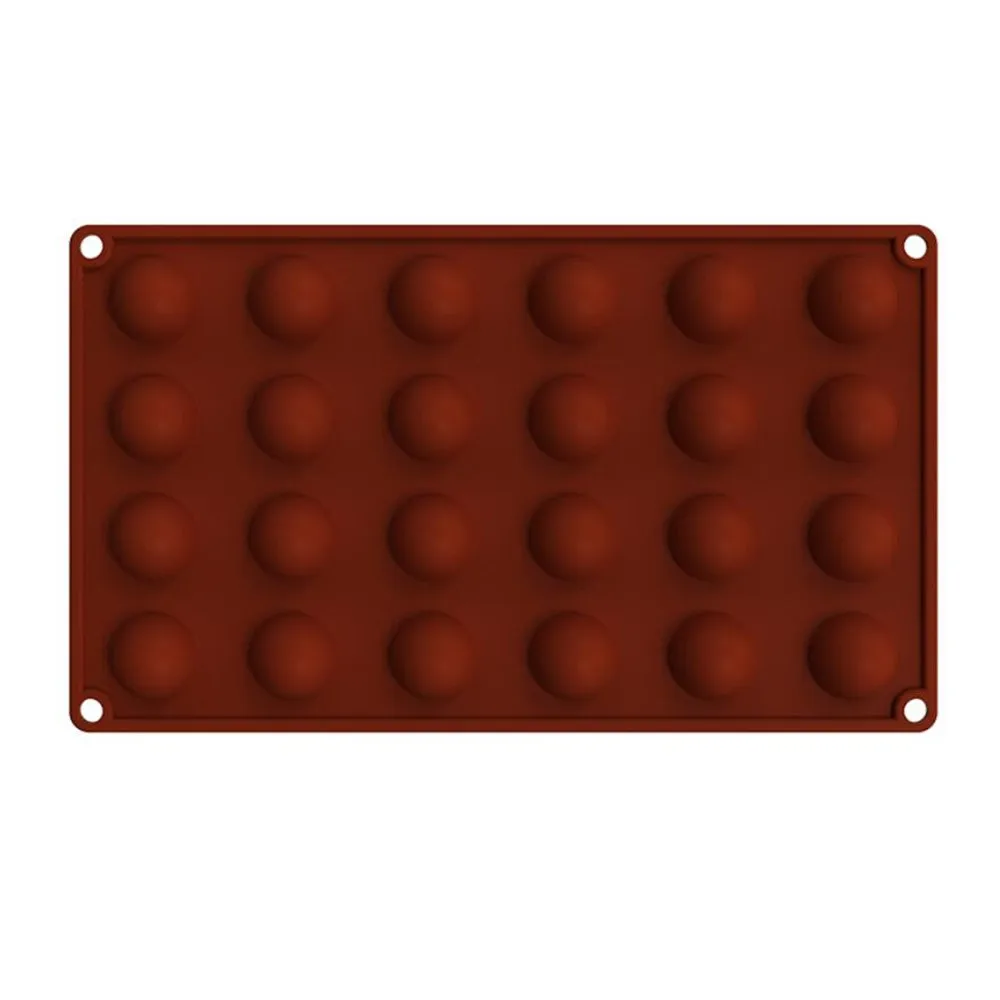 3d Hemispherical Silicone Chocolate Mold 5/6/15/24 Holes Food Grade Silica Gel Cake Mould Jelly Pudding Molds Baking Accessories
3d Hemispherical Silicone Chocolate Mold 5/6/15/24 Holes Food Grade Silica Gel Cake Mould Jelly Pudding Molds Baking Accessories
