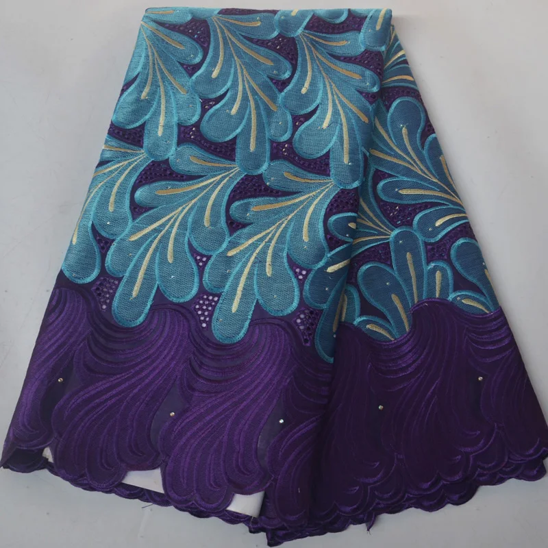 (5yards/pc) high density African voile lace fabric purple blue Swiss cotton lace with fantastic embroidery for party dress CP398
(5yards/pc) high density African voile lace fabric purple blue Swiss cotton lace with fantastic embroidery for party dress CP398