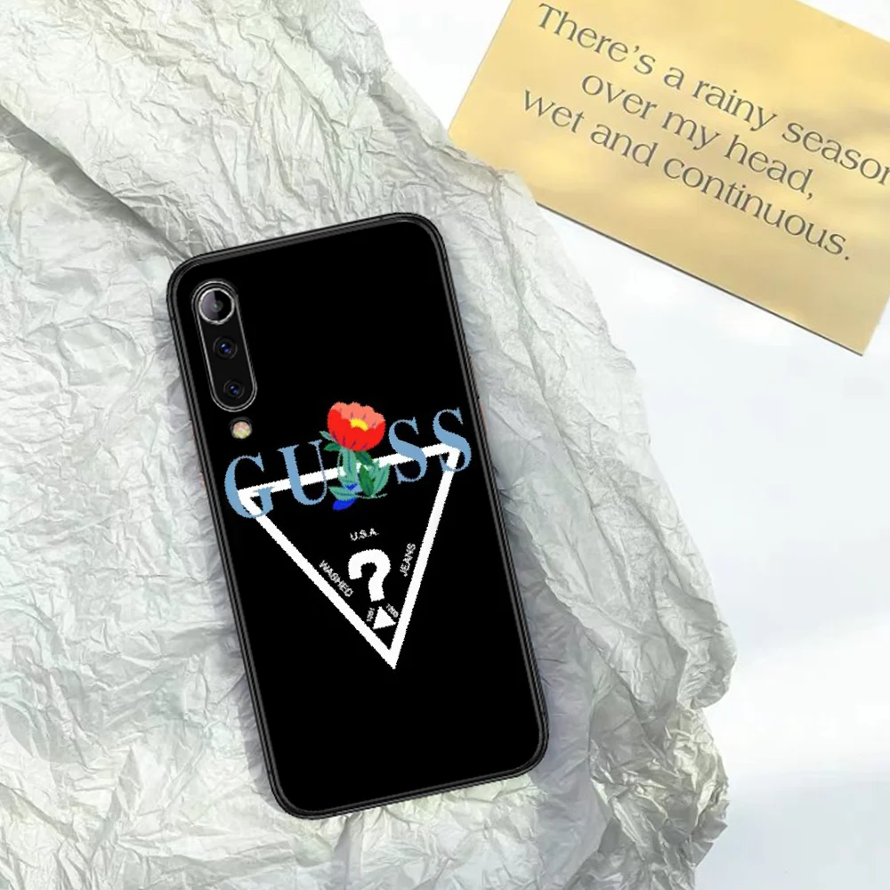 French Fashion Brand Guess Phone Case For XIAOMI MI Note 8 9 T 10 Pro Lite SE A2 A3 POCO X M MAX 2 3 black Hoesjes Trend Shell
French Fashion Brand Guess Phone Case For XIAOMI MI Note 8 9 T 10 Pro Lite SE A2 A3 POCO X M MAX 2 3 black Hoesjes Trend Shell