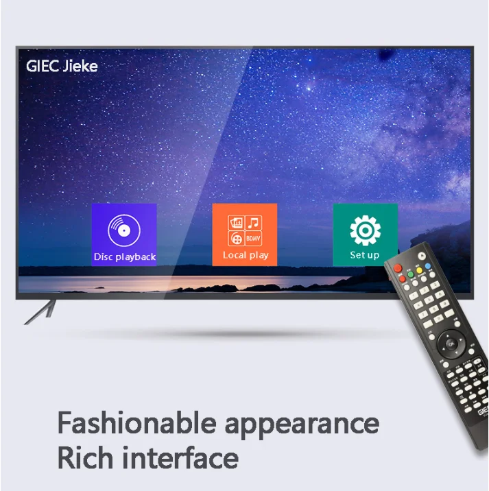 GIEC G5300 DVD Player True 4K Ultra HD Blu-Ray Player DVD Player HD Hard Disk Player Home CD DVD Player Decoding 4K Disc Player
GIEC G5300 DVD Player True 4K Ultra HD Blu-Ray Player DVD Player HD Hard Disk Player Home CD DVD Player Decoding 4K Disc Player