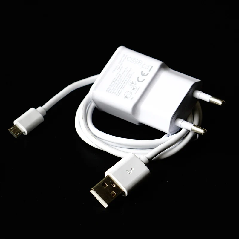 Дорожное зарядное устройство USB адаптер питания + кабель Micro для передачи данных