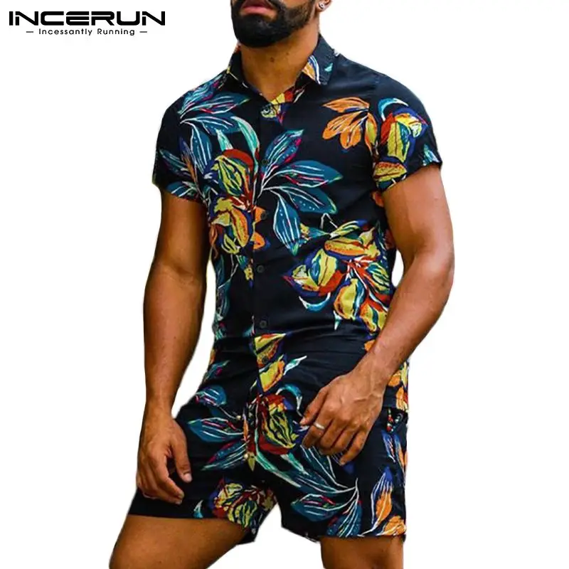 INCERUN Men Printed Sets Vacation Streetwear Lapel Short Sleeve Shirt Beach Shorts 2 Pieces 2021 Casual Men Hawaiian Suits S-5XL
INCERUN Men Printed Sets Vacation Streetwear Lapel Short Sleeve Shirt Beach Shorts 2 Pieces 2021 Casual Men Hawaiian Suits S-5XL