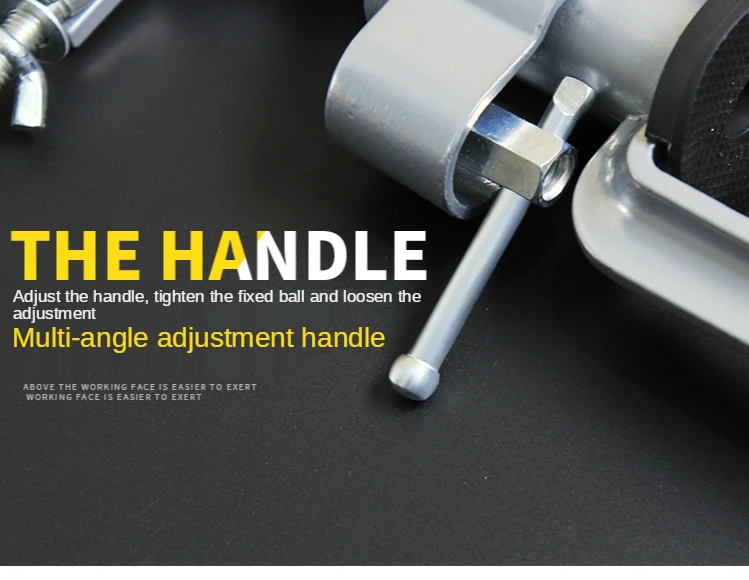 Universal electric drill electric grinder bracket table vise universal rotating vise 360 degree aluminum alloy
Universal electric drill electric grinder bracket table vise universal rotating vise 360 degree aluminum alloy