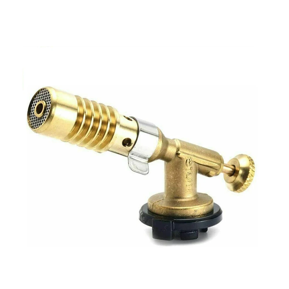 Portable Flame Gas Torch Blowtorch Copper Butane Lighter Burner Heating Welding Flame Torch For Restaurant Picnic Hiking Camping
Portable Flame Gas Torch Blowtorch Copper Butane Lighter Burner Heating Welding Flame Torch For Restaurant Picnic Hiking Camping