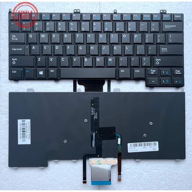 Клавиатура для ноутбука Dell Latitude 12 7000, E7440, E7240, E7420, E7420D, с подсветкой
Клавиатура для ноутбука Dell Latitude 12 7000, E7440, E7240, E7420, E7420D, с подсветкой