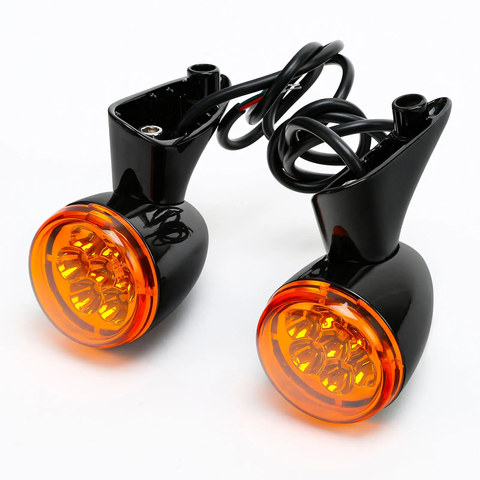 Motorcycle Front Turn Signals Light Bracket 4 Wires For Harley Touring Road Glide 2015-2021 2016 2017 2018 2019 2020 Black
Motorcycle Front Turn Signals Light Bracket 4 Wires For Harley Touring Road Glide 2015-2021 2016 2017 2018 2019 2020 Black
