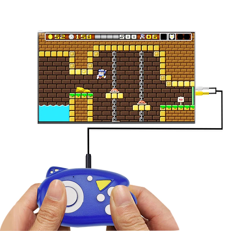 DATA FROG Mini Video Game Console Built-in 89 Classic Games Retro Family TV Handheld Video Game Console Small Gift Plug and Play
DATA FROG Mini Video Game Console Built-in 89 Classic Games Retro Family TV Handheld Video Game Console Small Gift Plug and Play