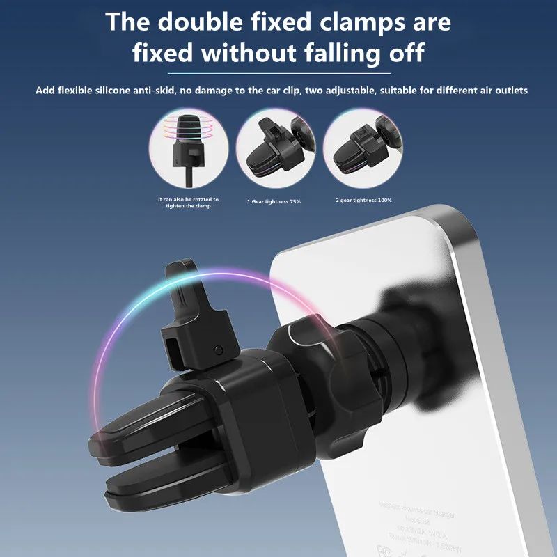 Wireless Charger Magnetic 15W Fast Charging Car Wireless Charging For iPhone12 Mini Pro Max Xiaomi For MagSafe Wireless Chargers
Wireless Charger Magnetic 15W Fast Charging Car Wireless Charging For iPhone12 Mini Pro Max Xiaomi For MagSafe Wireless Chargers