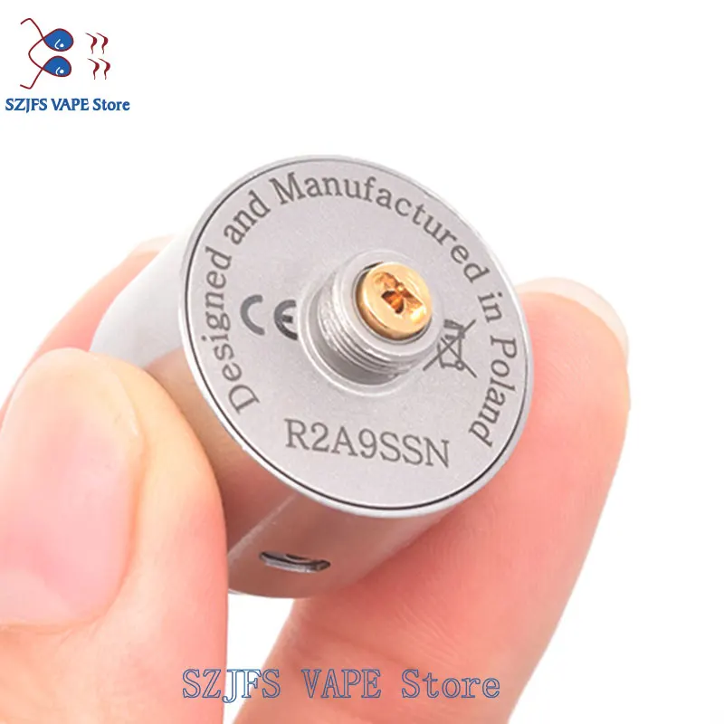 Electronic Cigarette Atomizers Hussar 2.0 RDA Tank 22mm 316 SS Adjustable Bottom Airflow 4 Holes System Hussar V2 tank
Electronic Cigarette Atomizers Hussar 2.0 RDA Tank 22mm 316 SS Adjustable Bottom Airflow 4 Holes System Hussar V2 tank