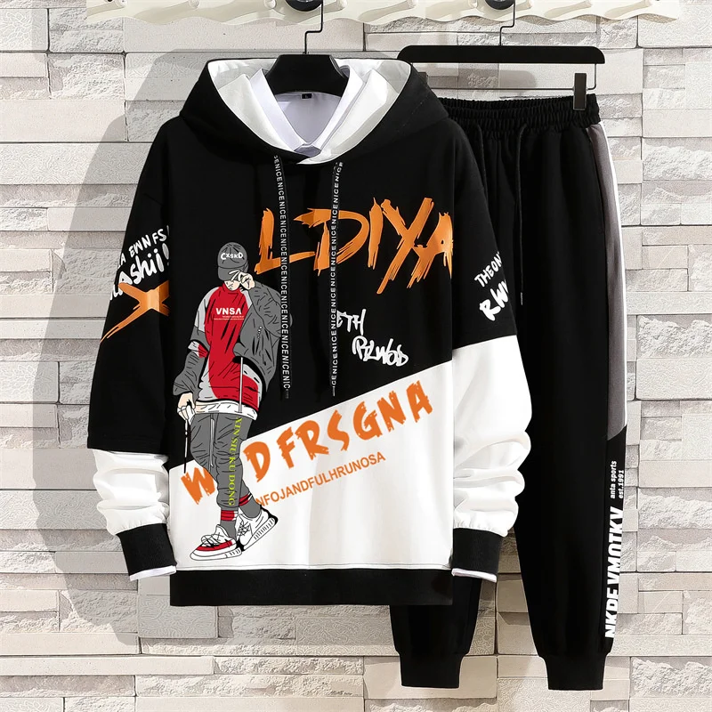 Hooded Men's 2021 Autumn New Korean Loose Junior High School Students' Hip Hop Trend Handsome Suit
Hooded Men's 2021 Autumn New Korean Loose Junior High School Students' Hip Hop Trend Handsome Suit