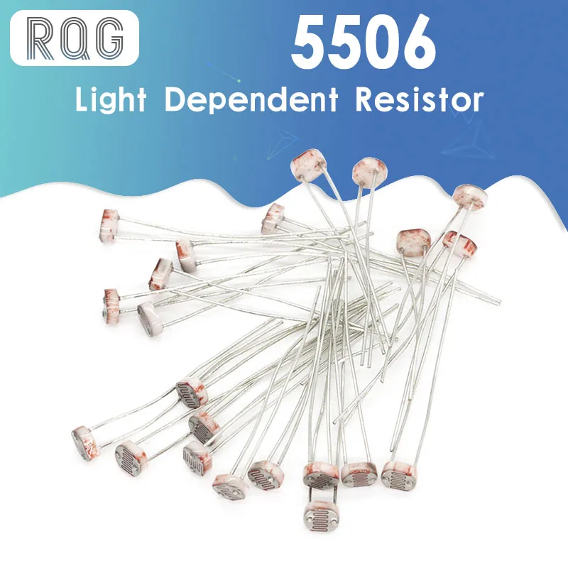 20PCS x 5506 Light Dependent Resistor LDR 5MM Photoresistor wholesale and retail Photoconductive resistance for arduino
20PCS x 5506 Light Dependent Resistor LDR 5MM Photoresistor wholesale and retail Photoconductive resistance for arduino