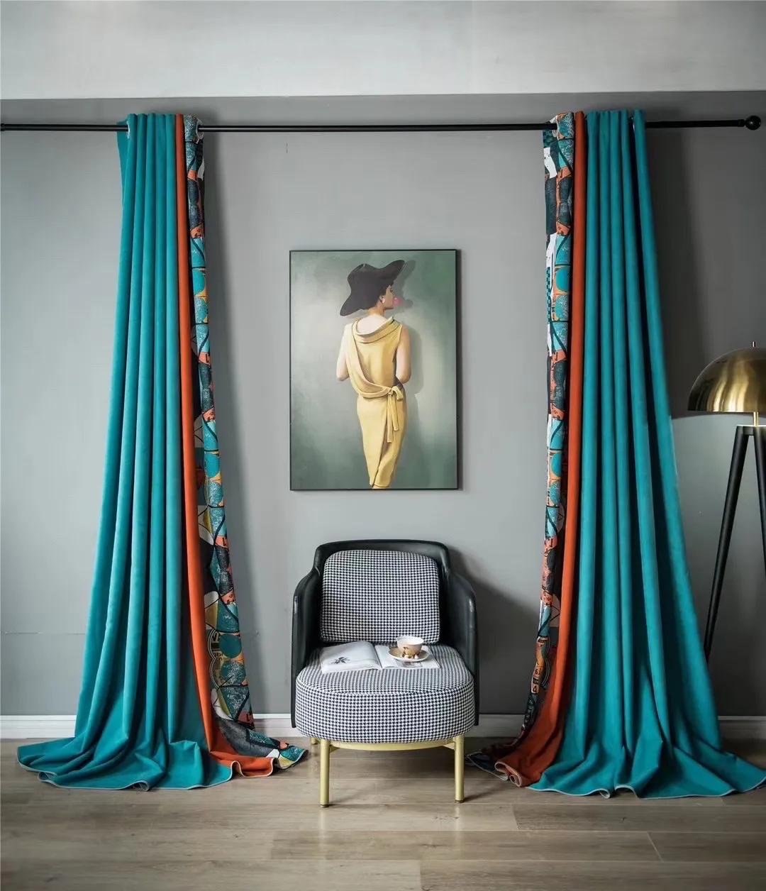 Light Luxury American Curtains for Living Dining Room Bedroom Retro Chenille Simple Nordic Blue Three Color Matching Curtains
Light Luxury American Curtains for Living Dining Room Bedroom Retro Chenille Simple Nordic Blue Three Color Matching Curtains