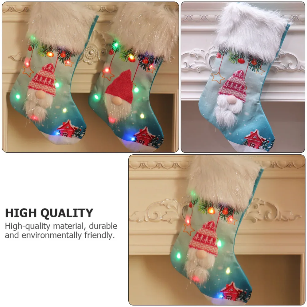 1Pc Cloth Hanging Sock Pendant Xmas Gift Hanging Stocking Home Tree Ornament
1Pc Cloth Hanging Sock Pendant Xmas Gift Hanging Stocking Home Tree Ornament