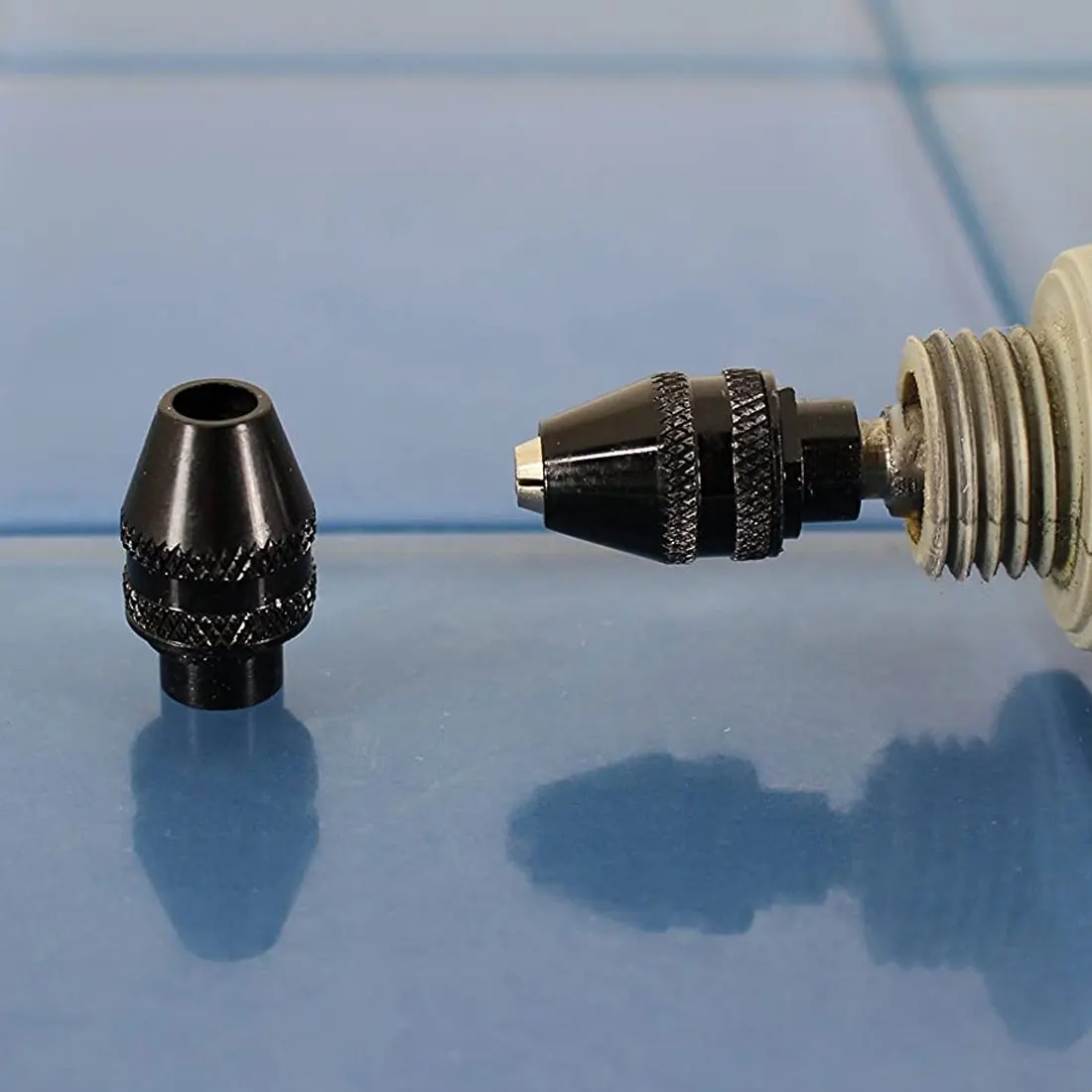 Multi Three-Jaw Drill Chuck Keyless Universal Change Rotary Tools 9/32-40 for 4000/3000/8200 0.5-3.2mm Grinder Flexible Shaft
Multi Three-Jaw Drill Chuck Keyless Universal Change Rotary Tools 9/32-40 for 4000/3000/8200 0.5-3.2mm Grinder Flexible Shaft