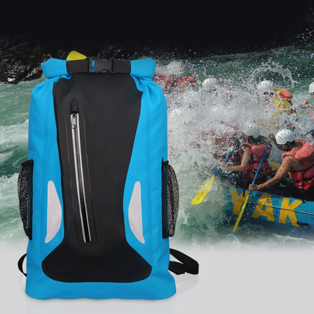 Outdoor Rafting Backpack Portable Bag Beach Rafting Waterproof Bag Multi-functional Storage Pouch Sundry Storage Bag (Blue)
Outdoor Rafting Backpack Portable Bag Beach Rafting Waterproof Bag Multi-functional Storage Pouch Sundry Storage Bag (Blue)