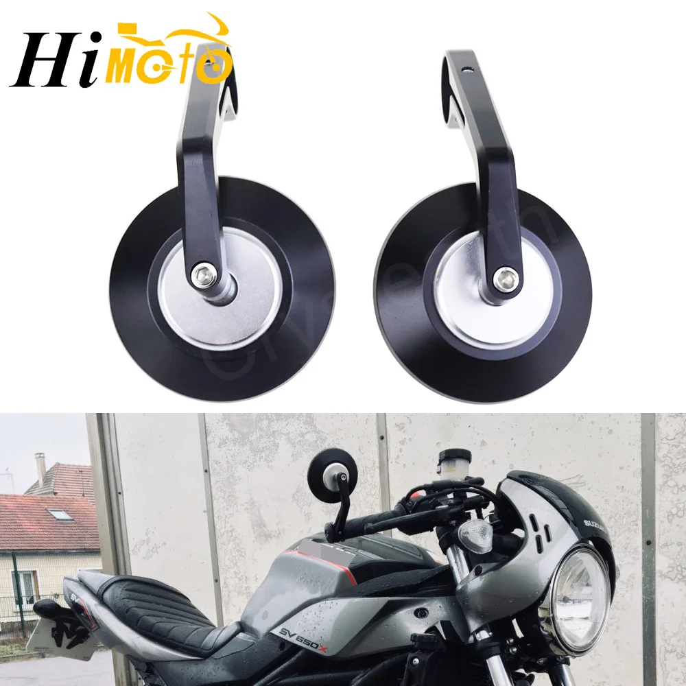 Aluminum 7/8" 22mm Handle Bar End Mirrors Rear View Side Mirror For Ducati Honda Yamaha SUZUKI Harley Cafe Racer Bobber Chopper
Aluminum 7/8" 22mm Handle Bar End Mirrors Rear View Side Mirror For Ducati Honda Yamaha SUZUKI Harley Cafe Racer Bobber Chopper