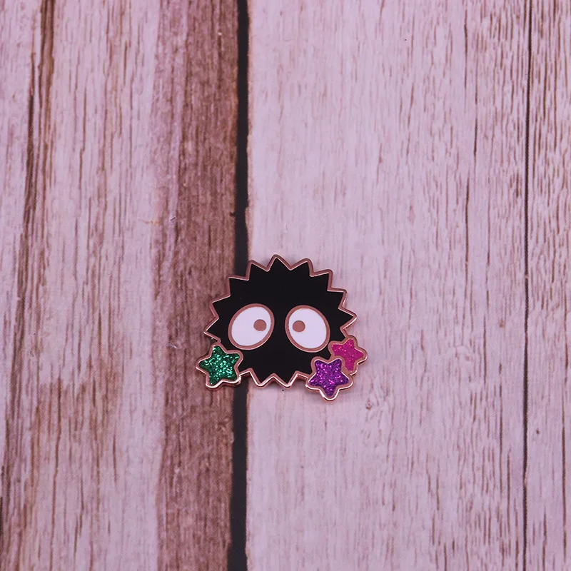 DZ1459 Black briquettes Anime Figures Enamel Pins Badge Brooch Backpack Bag Collar Lapel Decoration Jewelry Gifts for Friends
DZ1459 Black briquettes Anime Figures Enamel Pins Badge Brooch Backpack Bag Collar Lapel Decoration Jewelry Gifts for Friends