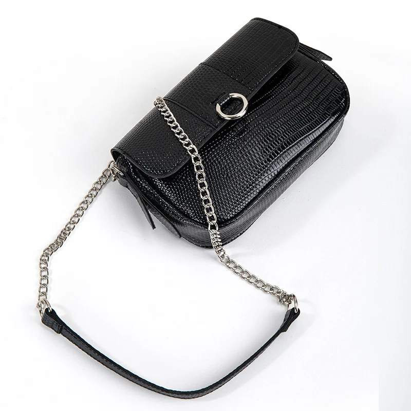 Women Autumn New Style Chain Shoulder Messenger Bags Ladies Casual Solid Color Fashion Small Bag Clutch Package Black Purse
Women Autumn New Style Chain Shoulder Messenger Bags Ladies Casual Solid Color Fashion Small Bag Clutch Package Black Purse