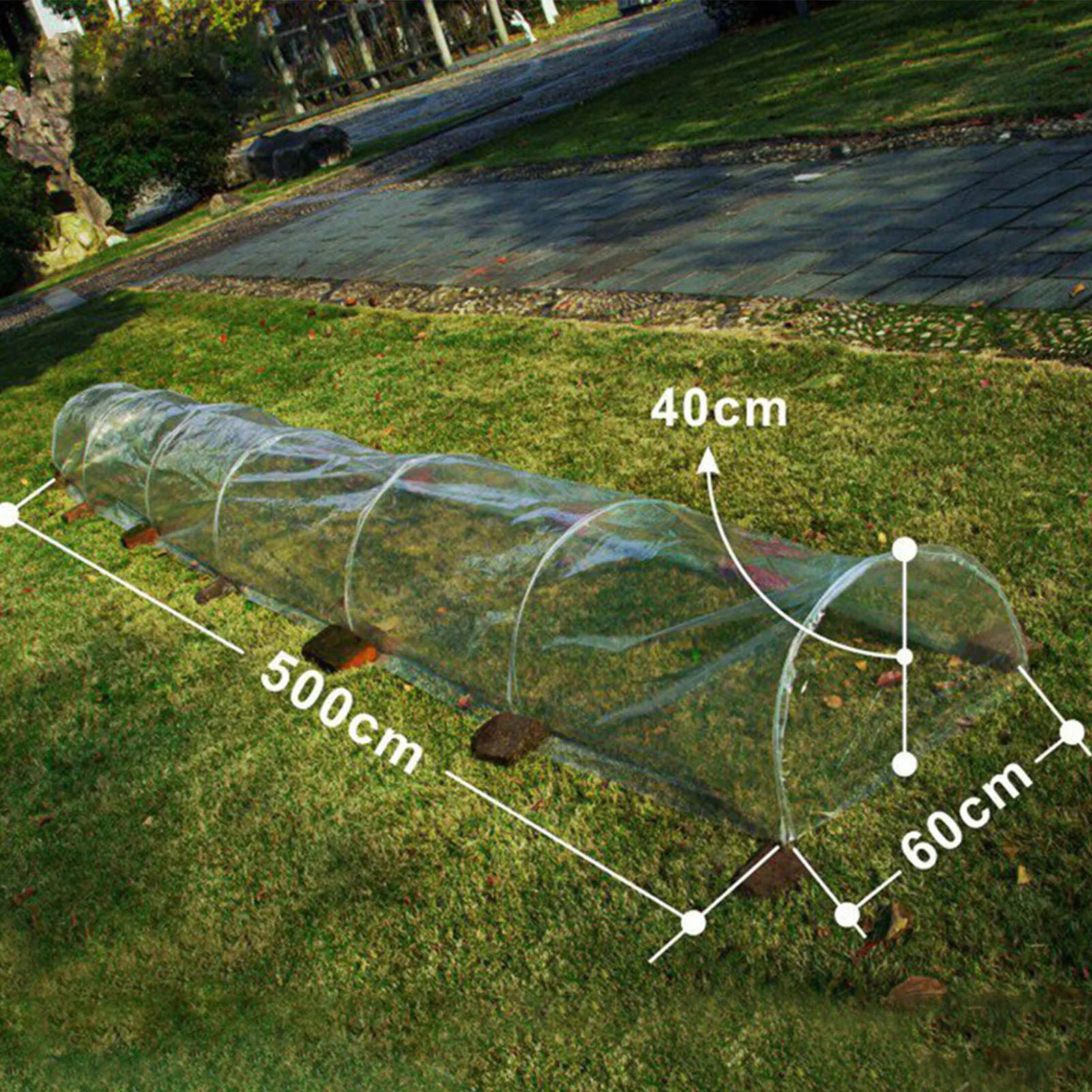 Winter Plant Insulation Shed Tunnel Greenhouse 5m Arched Plant Warm Room Rain/cold/frost-proof Garden Greenhouse With Frame
Winter Plant Insulation Shed Tunnel Greenhouse 5m Arched Plant Warm Room Rain/cold/frost-proof Garden Greenhouse With Frame
