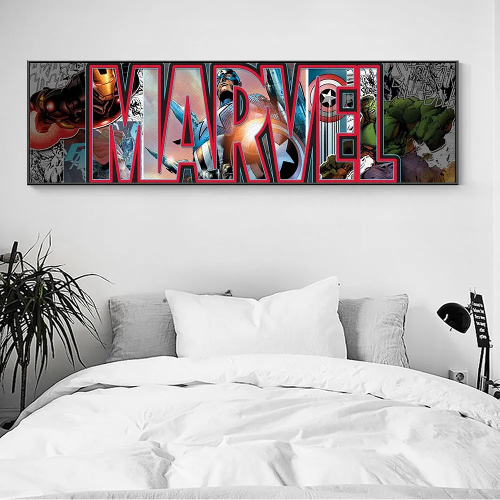 Marvel Comics Movie Avengers Superhero Captain America Hulk Iron Man Poster Print Canvas Painting Wall Art for Living Room Decor
Marvel Comics Movie Avengers Superhero Captain America Hulk Iron Man Poster Print Canvas Painting Wall Art for Living Room Decor
