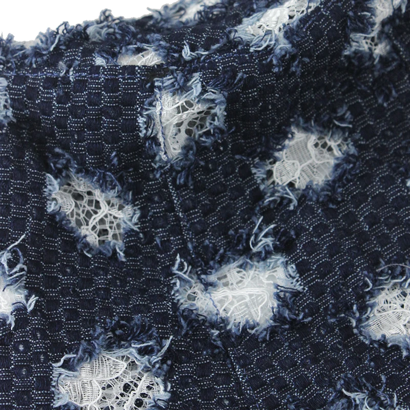 Summer New Style Hole Denim Ladies Fisherman Hats Sunscreen Bucket Hats Sitiching Lace Show Face Small Basin Hat
Summer New Style Hole Denim Ladies Fisherman Hats Sunscreen Bucket Hats Sitiching Lace Show Face Small Basin Hat