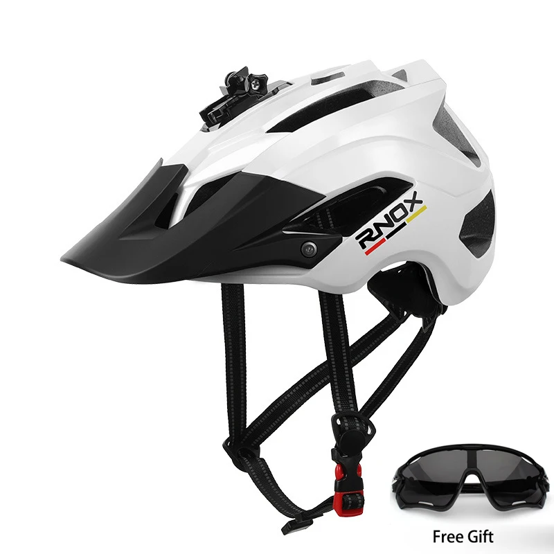 RNOX Ultralight Cycling Safety Helmet Mountain Road Bike Helmet Downhill Motocross Bicycle Helmet Supports Installation Camera
RNOX Ultralight Cycling Safety Helmet Mountain Road Bike Helmet Downhill Motocross Bicycle Helmet Supports Installation Camera