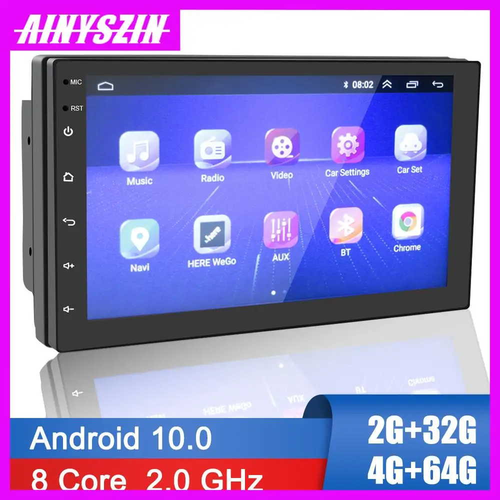 Автомагнитола 2 Din, 7 дюймов, Android 10,0, мультимедийный плеер, стерео видео аудио для Volkswagen Nissan Hyundai Kia toyota CR-V GPS-карта
Автомагнитола 2 Din, 7 дюймов, Android 10,0, мультимедийный плеер, стерео видео аудио для Volkswagen Nissan Hyundai Kia toyota CR-V GPS-карта