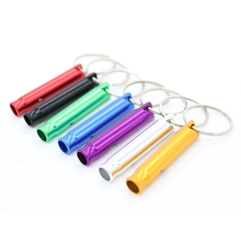 10pcs 4.6cm Aluminum Alloy Mini Metal Keychain Sport and Outdoor Hiking Emergency Whistle
10pcs 4.6cm Aluminum Alloy Mini Metal Keychain Sport and Outdoor Hiking Emergency Whistle