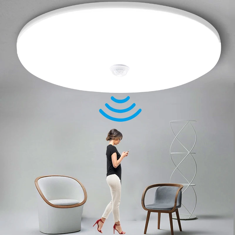 Led Ceiling Lamp With Motion Sensor Ceiling Lights 220V110V Night Lights Fixtures For Room Kitchen Corridor Home Indoor Lighting
Led Ceiling Lamp With Motion Sensor Ceiling Lights 220V110V Night Lights Fixtures For Room Kitchen Corridor Home Indoor Lighting