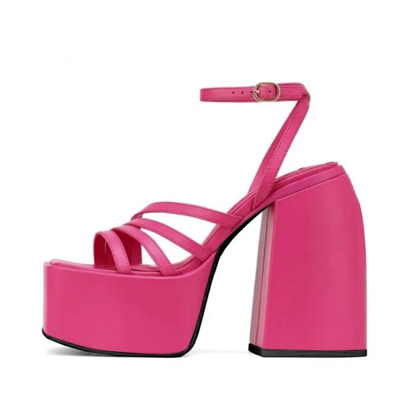 Женские босоножки на платформе, черные, белые или синие сандалии-гладиаторы на высоком каблуке, обувь под платье для вечерние ринки или свад... 
Женские босоножки на платформе, черные, белые или синие сандалии-гладиаторы на высоком каблуке, обувь под платье для вечерние ринки или свад...