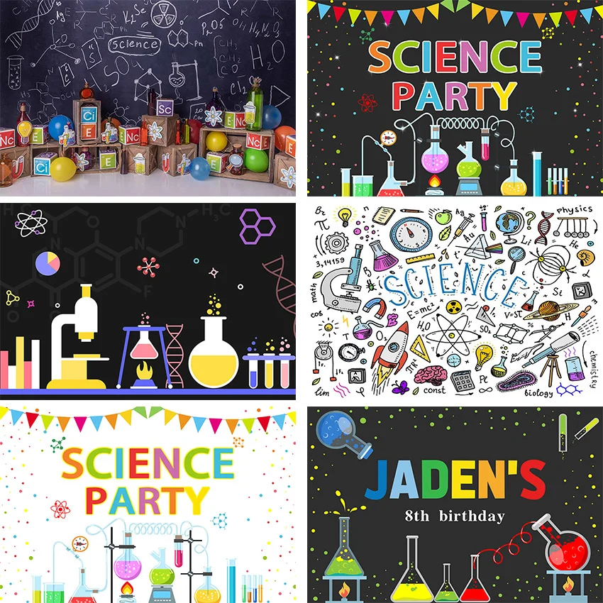 Photography Backdrop Laboratory Science Party Mad Scientist Invitation Boy Birthday Baby Shower Photo Background Photozone Decor
Photography Backdrop Laboratory Science Party Mad Scientist Invitation Boy Birthday Baby Shower Photo Background Photozone Decor