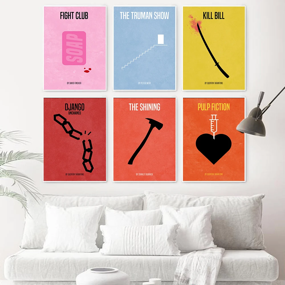 Pulp Fiction Movie Canvas Painting Retro The Shining Poster And Prints Abstract Wall Art Pictures For Living Room Home Decor
Pulp Fiction Movie Canvas Painting Retro The Shining Poster And Prints Abstract Wall Art Pictures For Living Room Home Decor