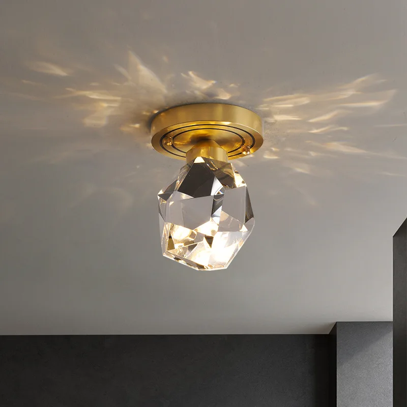 NEARCAM Lingbing aisle lamp crystal post-modern light luxury balcony lamps porch lamp cloakroom small lamp study lamp
NEARCAM Lingbing aisle lamp crystal post-modern light luxury balcony lamps porch lamp cloakroom small lamp study lamp