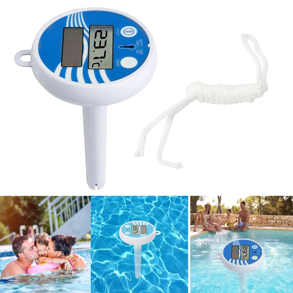 Digital Floating Thermometer Solar Powered Accurate Floating Water Temperature Meter For Spa Tub Pool Accessories
Digital Floating Thermometer Solar Powered Accurate Floating Water Temperature Meter For Spa Tub Pool Accessories