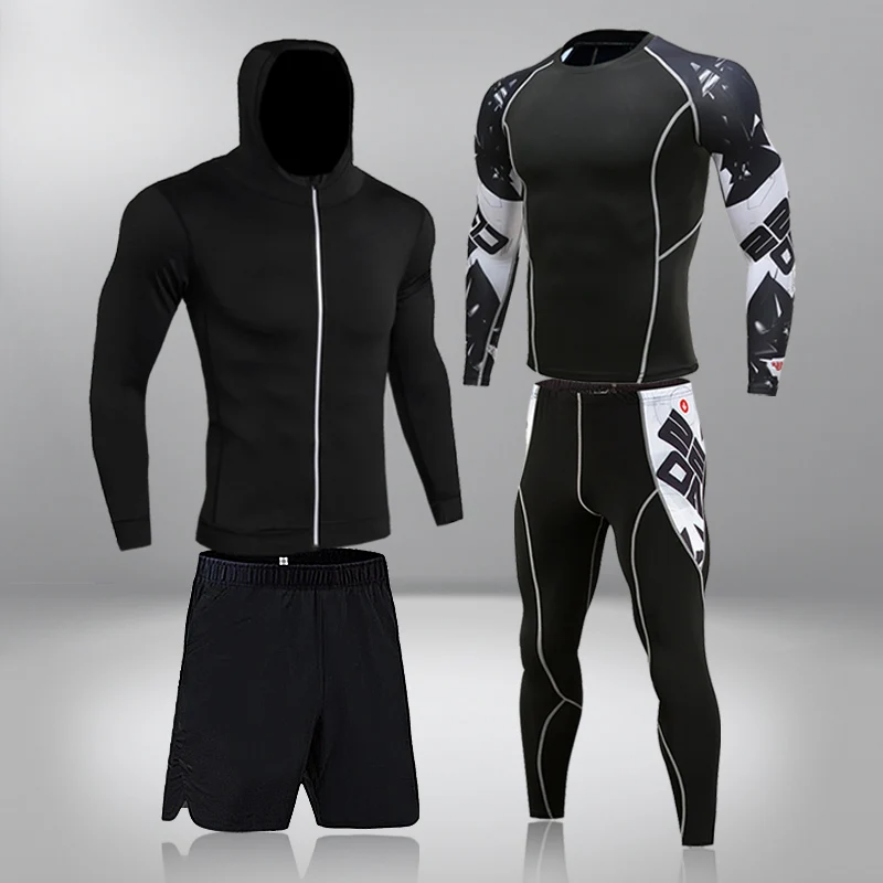 Running Training Warm Base Layer Compression Tights Jogging Suit Men's Gym Winter Thermal Underwear Set Men's Sportswear
Running Training Warm Base Layer Compression Tights Jogging Suit Men's Gym Winter Thermal Underwear Set Men's Sportswear