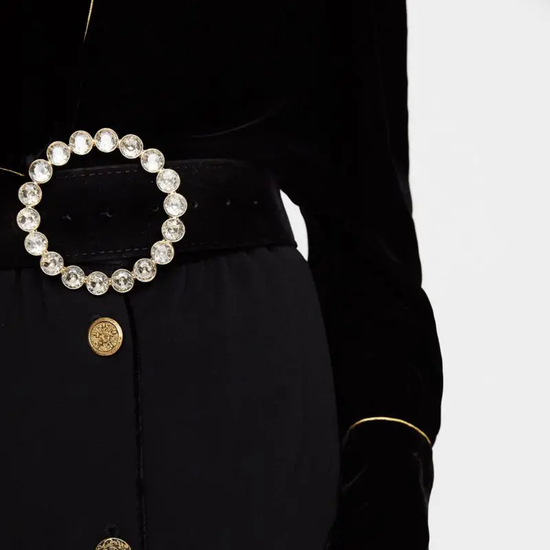 Fashion Simple Women Lady Belt Square Round Buckle Waist Strap Clothing Accessories Skirt Belts 85WB
Fashion Simple Women Lady Belt Square Round Buckle Waist Strap Clothing Accessories Skirt Belts 85WB