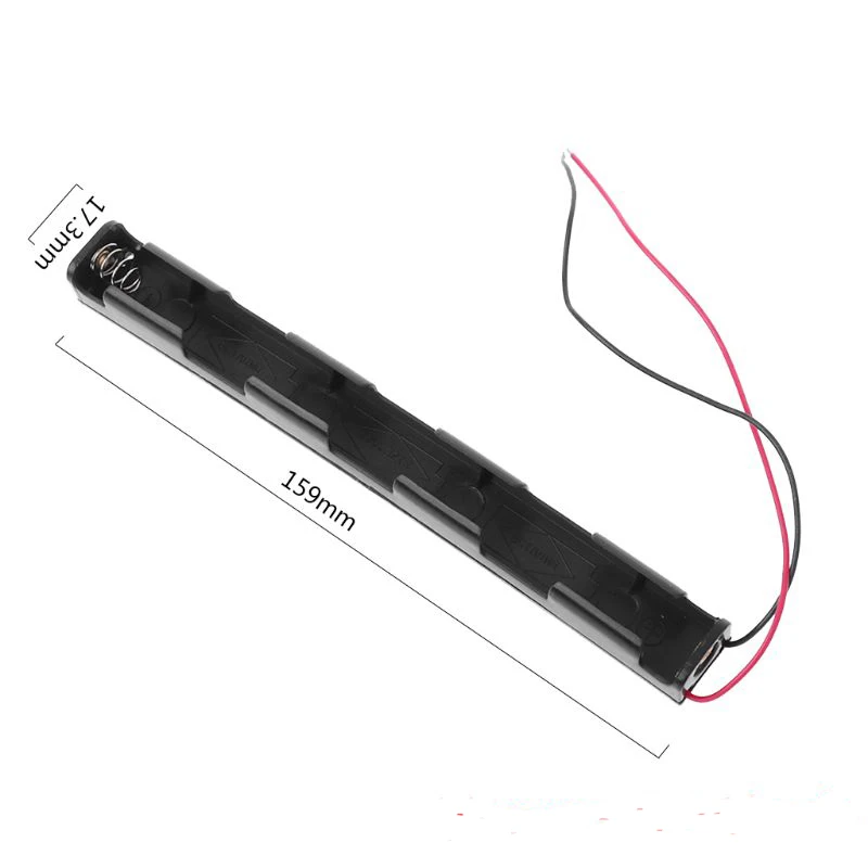 500pcs/lot Black 5th 3 AA 4.5V Long Strip Battery Holder Storage Box Case Wire Leads Batteries Single Side Plastic Container
500pcs/lot Black 5th 3 AA 4.5V Long Strip Battery Holder Storage Box Case Wire Leads Batteries Single Side Plastic Container