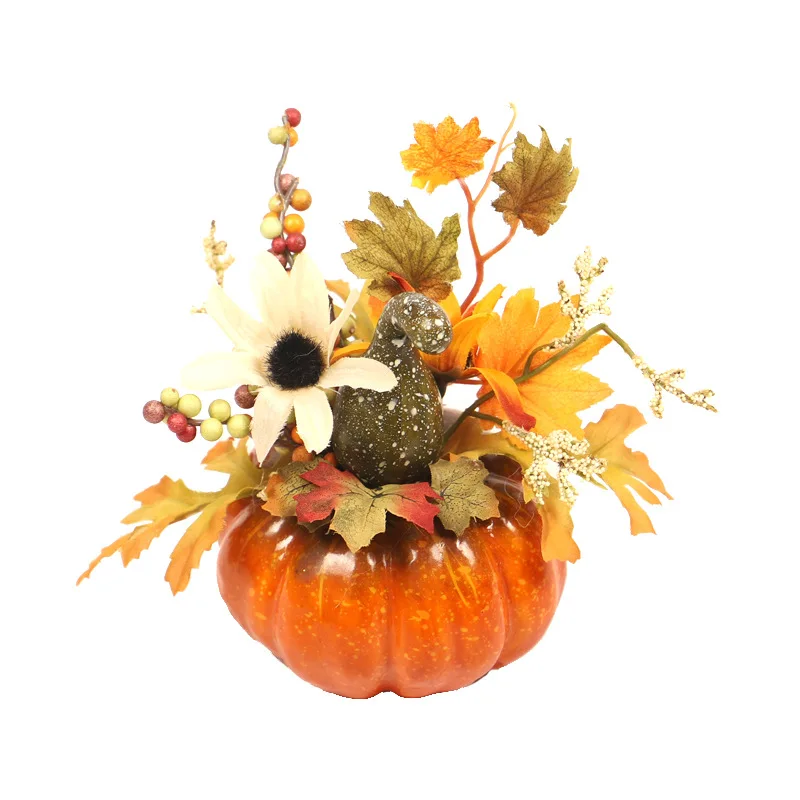 Halloween Decoration Artificial Leaves Pumpkin DIY Photography Flower Props Reception Tables Design Autumn Home Halloween Decor
Halloween Decoration Artificial Leaves Pumpkin DIY Photography Flower Props Reception Tables Design Autumn Home Halloween Decor