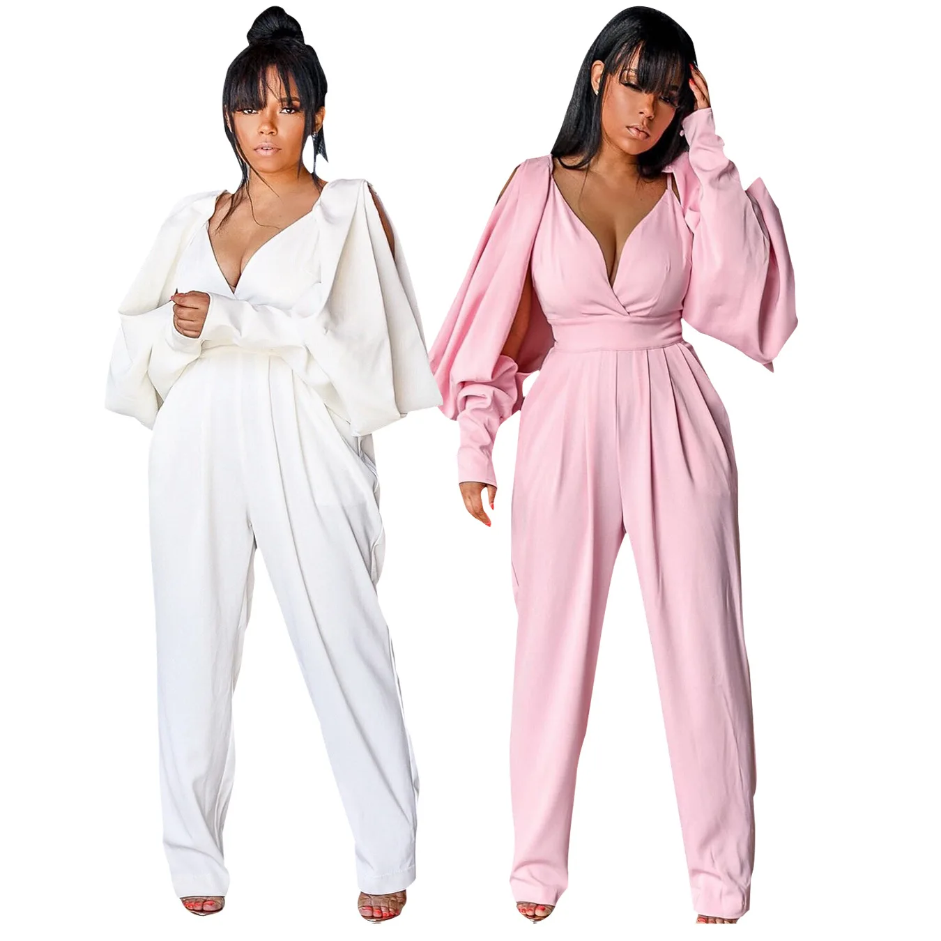 Somoshein S-Xl Sexy Deep V Neck Long Sleeve Jumpsuit Women Chic Rompers One Piece Ladies Apparel Wholesale Dropshipping
Somoshein S-Xl Sexy Deep V Neck Long Sleeve Jumpsuit Women Chic Rompers One Piece Ladies Apparel Wholesale Dropshipping