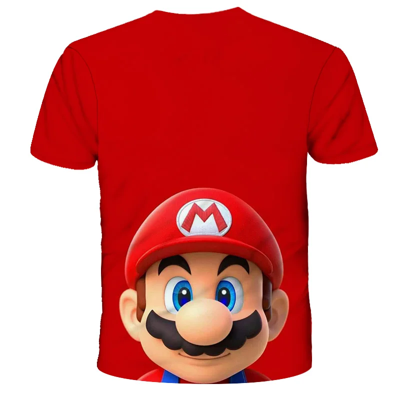 Camiseta de Super Mario-Bros para bebs, ropa para chico y chica, camisetas para chico
Camiseta de Super Mario-Bros para bebs, ropa para chico y chica, camisetas para chico