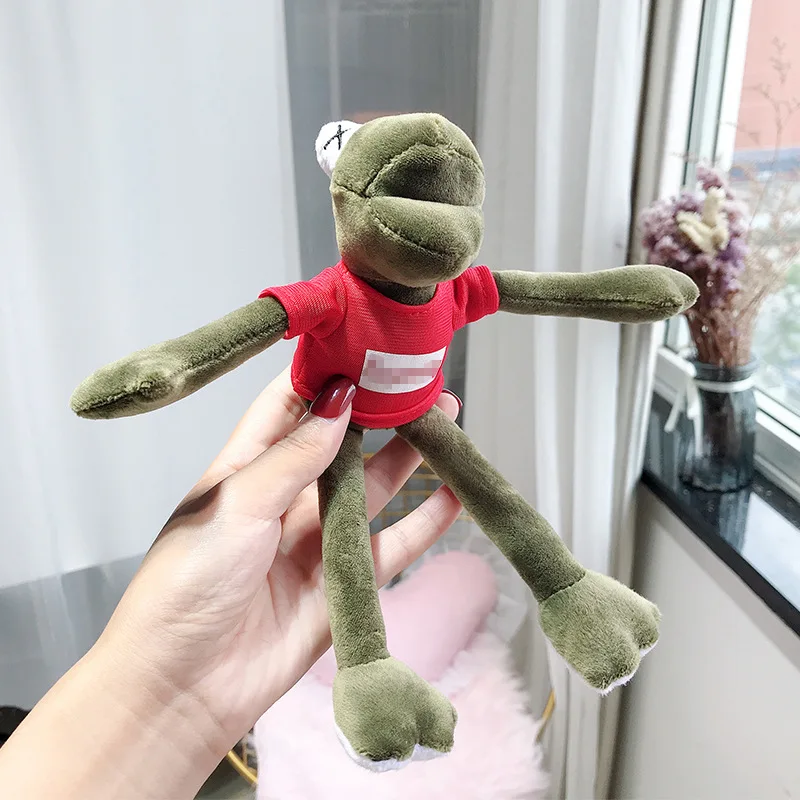 Street Plush Toys Long Legs Frogs Doll Stuffed Keychains Animal Kermit Toy Keychain Phone Bags Key Chain Car Key Ring
Street Plush Toys Long Legs Frogs Doll Stuffed Keychains Animal Kermit Toy Keychain Phone Bags Key Chain Car Key Ring