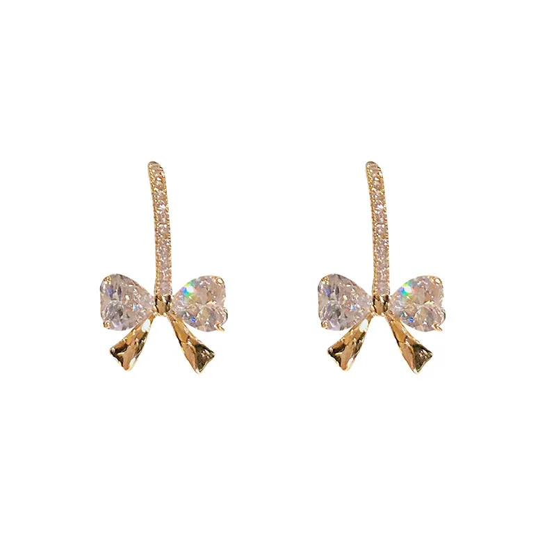 2021 New Arrival 14K Real Gold Plated Cute Knot Dangle Earrings For Women Delicate Zircon Earrings
2021 New Arrival 14K Real Gold Plated Cute Knot Dangle Earrings For Women Delicate Zircon Earrings