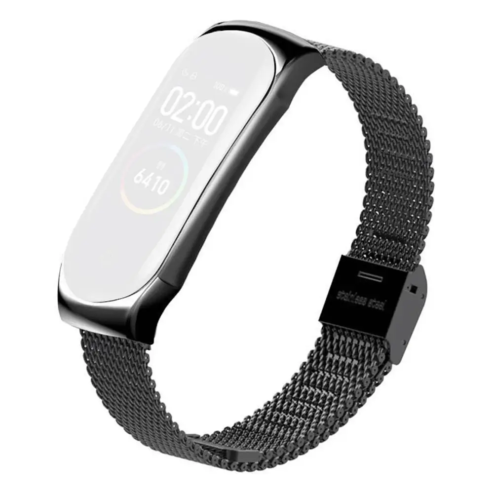 Fashion Stainless Steel Milanese Loop Strap Wrist Band Replacement For Xiaomi MI Band 4 Smart Watch
Fashion Stainless Steel Milanese Loop Strap Wrist Band Replacement For Xiaomi MI Band 4 Smart Watch