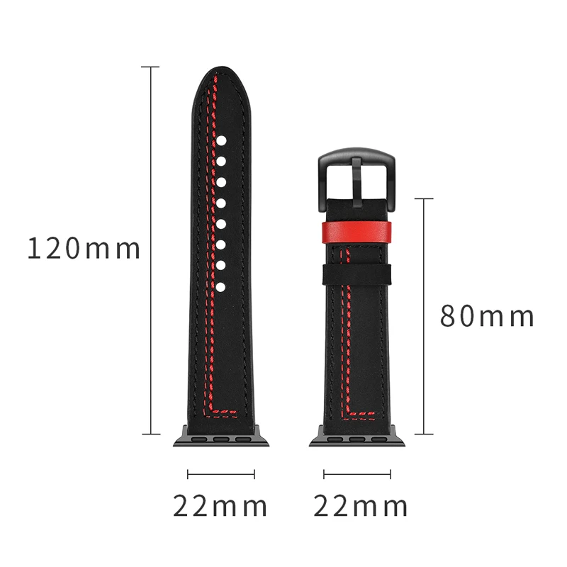 Strap for Apple Watch Band 42mm 38mm Apple Watch Band 44mm 40mm Iwatch Band 5/4/3/2/1 Genuine Leather Bracelet Accessories
Strap for Apple Watch Band 42mm 38mm Apple Watch Band 44mm 40mm Iwatch Band 5/4/3/2/1 Genuine Leather Bracelet Accessories