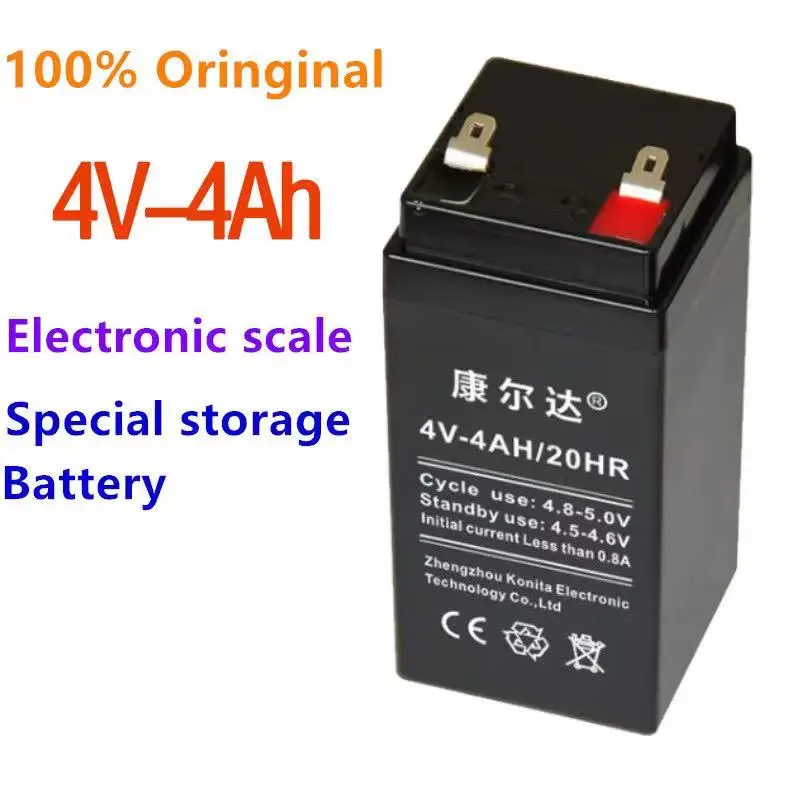 Original 4V 4.0Ah pricing electronic scale table scale lead-acid battery emergency light children's toy car rechargeable battery
Original 4V 4.0Ah pricing electronic scale table scale lead-acid battery emergency light children's toy car rechargeable battery