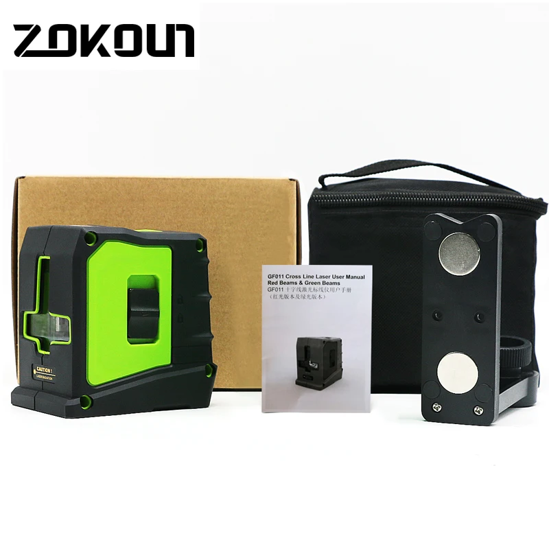 2 Lines Green Beam Laser Level Vertical Horizontal Cross-Line Self Levelling Laser Leveler With Magnetic Wall Bracket
2 Lines Green Beam Laser Level Vertical Horizontal Cross-Line Self Levelling Laser Leveler With Magnetic Wall Bracket