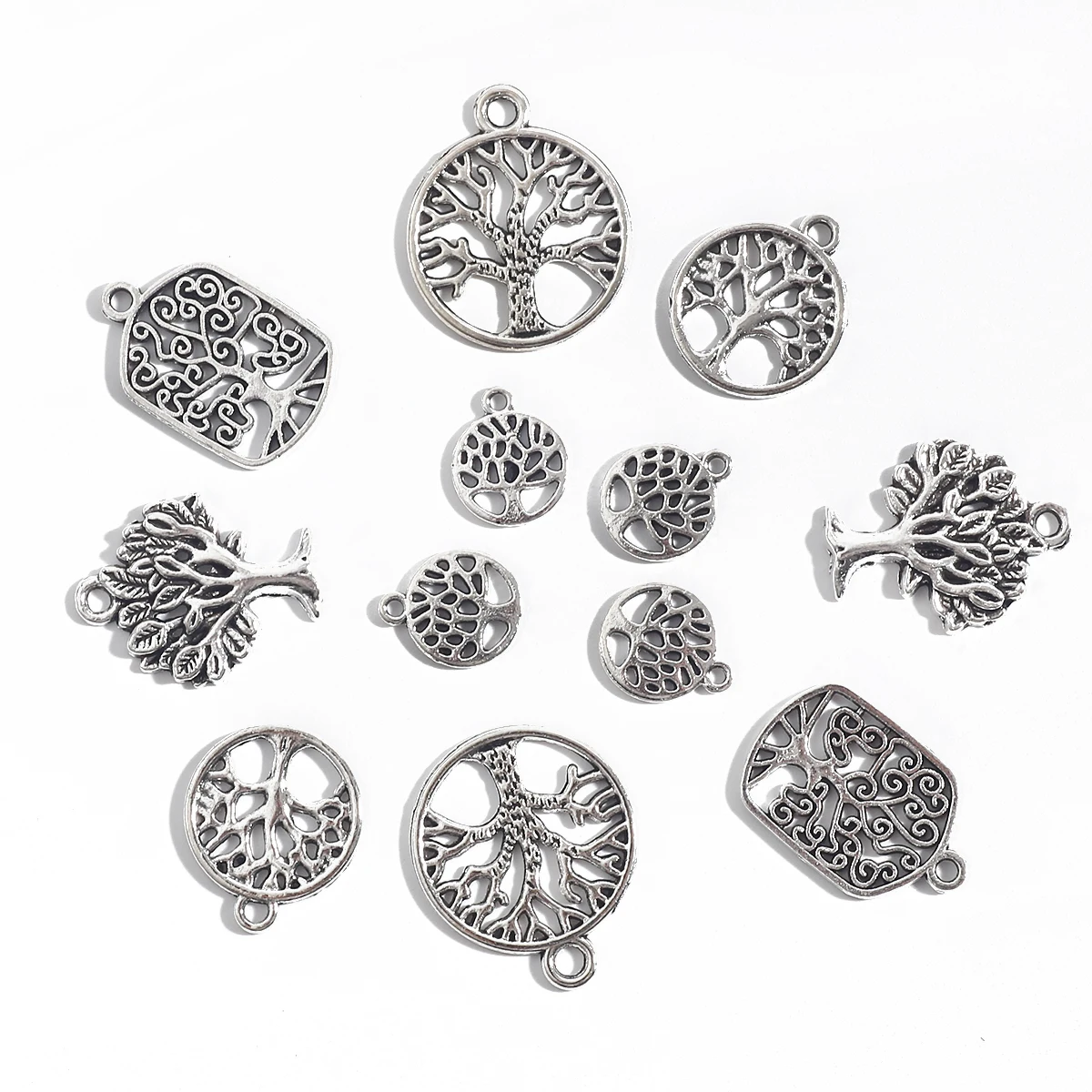 20-50 Pieces/Package Life Dream Tree Crown Shape Looking for Ancient Silver Plated Round Square DIY Bracelet Pendant Necklace
20-50 Pieces/Package Life Dream Tree Crown Shape Looking for Ancient Silver Plated Round Square DIY Bracelet Pendant Necklace